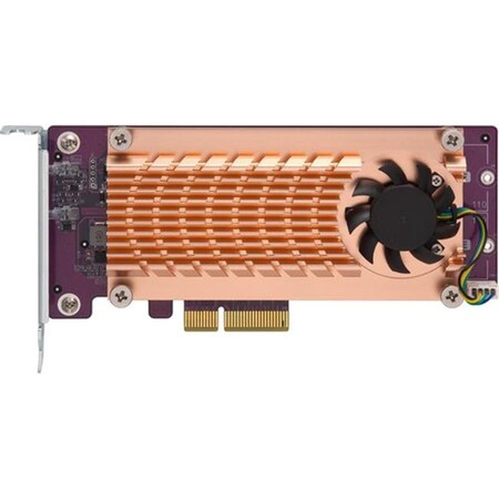 Qnap Systems QNAP Systems QM2-2P-244A Dual M.2 22110-2280 PCI Express SSD Expansion Card QM2-2P-244A